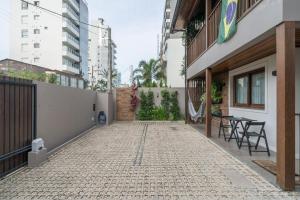 O edifício em que a casa de hóspedes se localiza