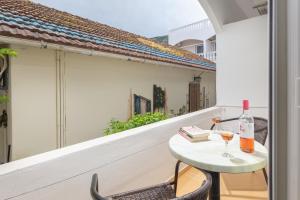 Μπαλκόνι ή βεράντα στο Bella Vista Beach Hotel 