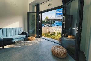 Balkón nebo terasa v ubytování Zoha Villas