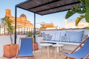 Balkón nebo terasa v ubytování Precioso Apartamento Boutique El Amante