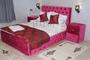 Letto o letti in una camera di Hôtel AL QAISAR