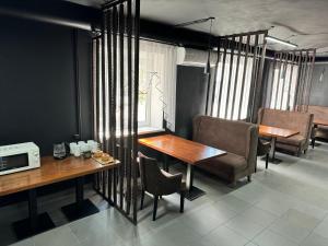 Posezení v ubytování Hotel TETRIS Voznesensk