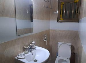 Koupelna v ubytování Logement paisible au centre ville