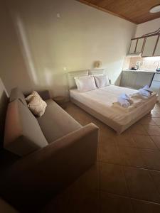 Postel nebo postele na pokoji v ubytování AB Apartments
