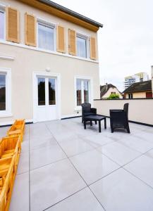 Balkón nebo terasa v ubytování RB-1G - Appartement F2 au 1er étage à Mulhouse de 1 à 3 pers