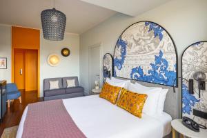 Postel nebo postele na pokoji v ubytování Hotel Indigo Florence by IHG