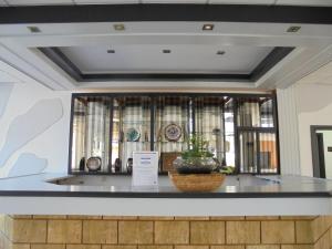 Lobby alebo recepcia v ubytovaní Asterias Bay-Theologos