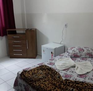Postel nebo postele na pokoji v ubytování Pousada BR Planalto