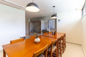 A cozinha ou cozinha compacta de 360 Ambience Vila Mariana