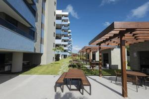 Bygningen som lejligheden ligger i