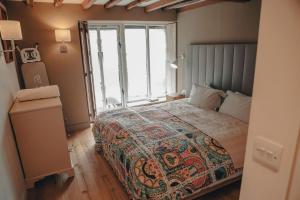 Voodi või voodid majutusasutuse BRACKEN BARN at Sunny Brow Farm toas