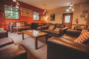 Crianlarich Youth Hostel的休息区
