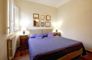Posteľ alebo postele v izbe v ubytovaní Florence view apartment