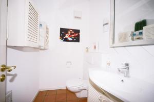 Kylpyhuone majoituspaikassa Kastell3