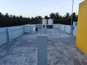 a view of the roof of a building at SK VILLA in Pondicherry