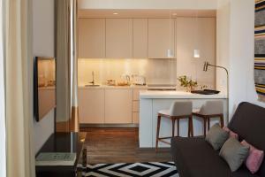 The Lumiares Hotel & Spa - Small Luxury Hotels Of The World的厨房或小厨房