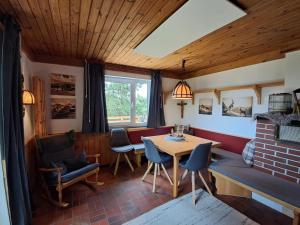 Posezení v ubytování Bergchalet Kaunergrat