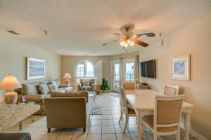 a living room with a couch and a table at Villa Capriani 315B in Chadwick Acres