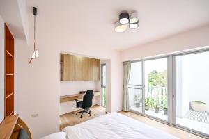 Katil atau katil-katil dalam bilik di Lihao B&B
