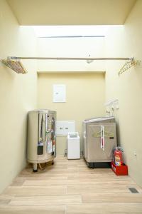 Dapur atau dapur kecil di Lihao B&B