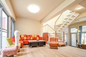 Ruang duduk di Lihao B&B