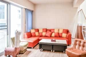 Ruang duduk di Lihao B&B