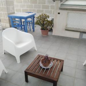 Posezení v ubytování Lentisco B&B