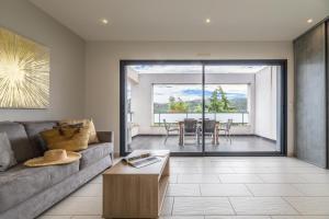 Posezení v ubytování Les Alizés Résidence & Spa