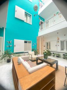 Χώρος καθιστικού στο Hostal Fabiola +47 φωτογραφίες
