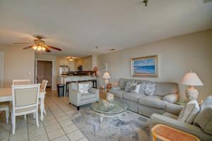 a living room with a couch and a table at Villa Capriani 315B in Chadwick Acres