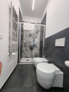 Koupelna v ubytování B&B Central Vasto