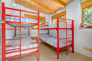 A bed or beds in a room at MIO & TUYO CASE VACANZE