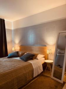 Postel nebo postele na pokoji v ubytování Apart Hotel Atlantic
