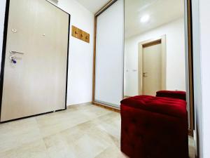 Χώρος καθιστικού στο Apartman Anturijum