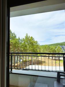 Μπαλκόνι ή βεράντα στο Apartman Anturijum