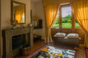 Postel nebo postele na pokoji v ubytování B&B Predio San Fernando