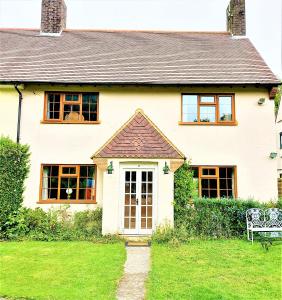 Zahrada ubytování The Captain's Cottage at Climping