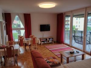 Et tv og/eller underholdning på Apartment Vasja Bohinj