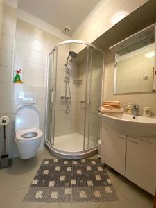 Ένα μπάνιο στο Apartments Ante +44 φωτογραφίες