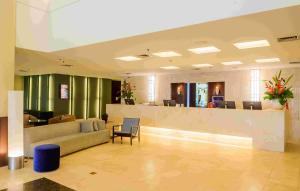 Vstupní hala nebo recepce v ubytování Hotel Luzeiros Fortaleza + 37 fotografií