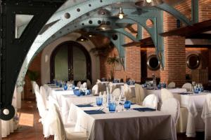 En restaurant eller et andet spisested på Hotel Mediterraneo