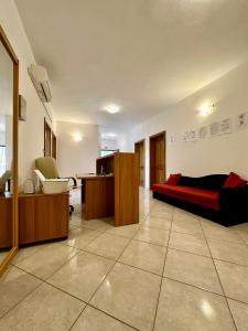 Posezení v ubytování Guest House Maxi