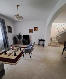 Posezení v ubytování Vila Vokopola