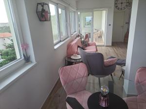 Posezení v ubytování Apartment Mia 2