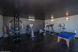 Fitness centrum a/nebo fitness zařízení v ubytování Heavenly Peaceful Villa with Spacious Living Area