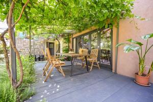 Zahrada ubytování Apartma Nemo