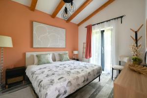 Postel nebo postele na pokoji v ubytování Apartma Nemo + 20 fotografií