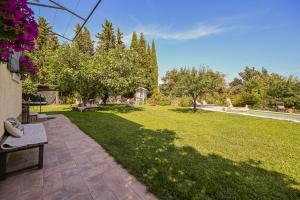 Zahrada ubytování Apartma Nemo