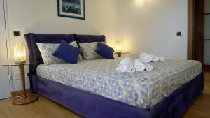 Postel nebo postele na pokoji v ubytování La Casa di Anita