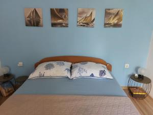 Posteľ alebo postele v izbe v ubytovaní Apartment Tonči